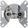 MERTEN BK-/Sat-Antennenstichdose 466099 BK-/Sat-Antennenstichdose 2f.