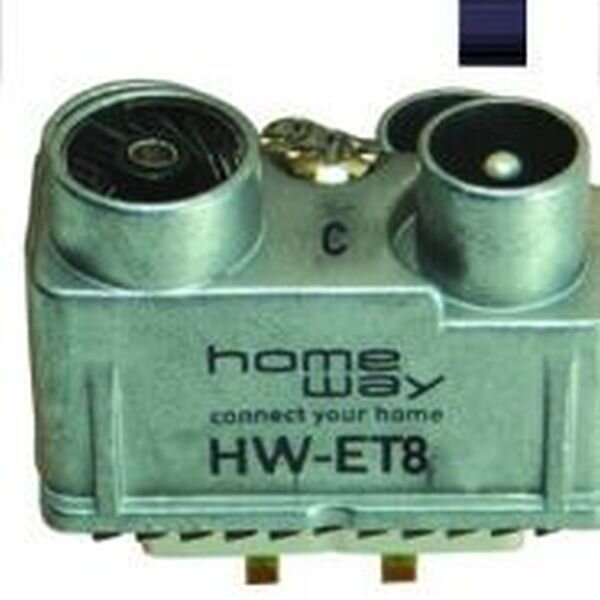 HomeWay Stichleitungsmodul HW-ET8 TV-Modul f&uuml;r DVB-C/T