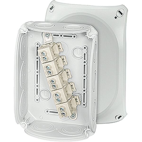 HENSEL Kabelabzweigkasten DK1010G 2,5-10qmm 3pha.16qmm 1pha. 5pol.