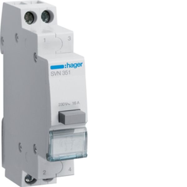 HAGER Taster SVN351 1S 1OE