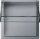 GIRA Adapterrahmen 040965 transparenter Klappdeckel TX_44 WG UP Alu