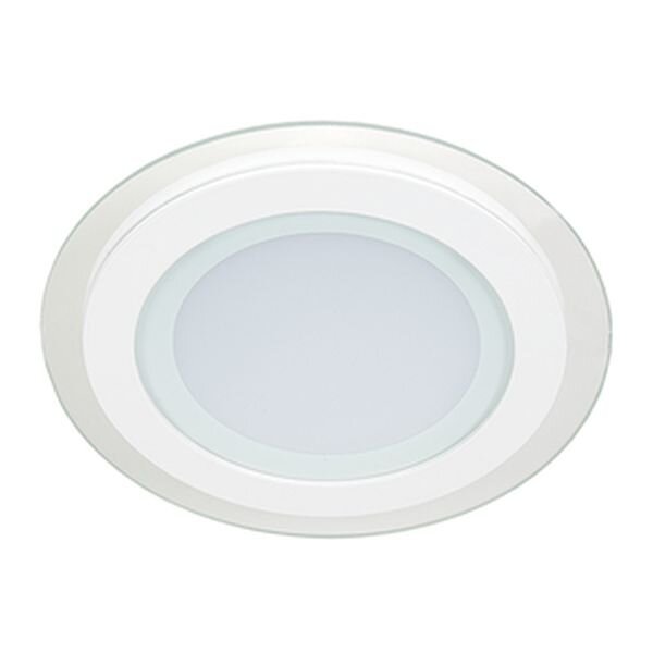 NOBILE LED-Einbauleuchte LB24 Glas Panel wei&szlig; 160R SCCT