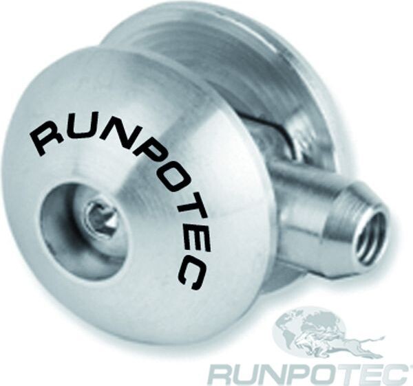 RUNPOTEC Laufrolle 20279 25mm Gewinde RG6 Edelstahl