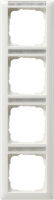GIRA Rahmen 111403 4fach Beschriftungsfeld senk Standard...