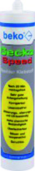 BEKO 1-K-Klebstoff GECKO Speed 290ml weiss (MHD)
