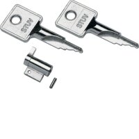 HAGER Türschloss VZ313 mit 2 Schlüssel