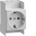 HAGER Steckdose SCHUKO SNS016 16A 250V 2,5PLE