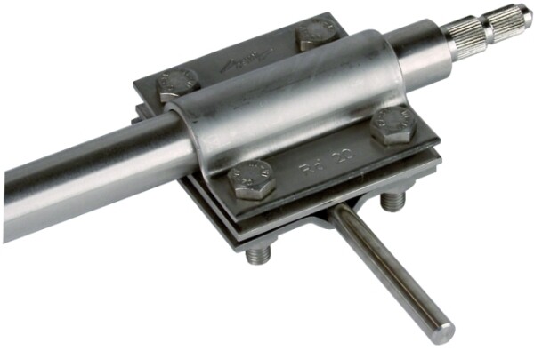 DEHN Anschlussklemme 610020 f&uuml;r Tiefenerder 20 mm NIRO (V4A)