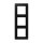 JUNG Rahmen AF583BFSWM 3f. A flow