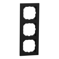 MERTEN Rahmen M-Pure MEG40303603 3fach schwarz matt M-Pure