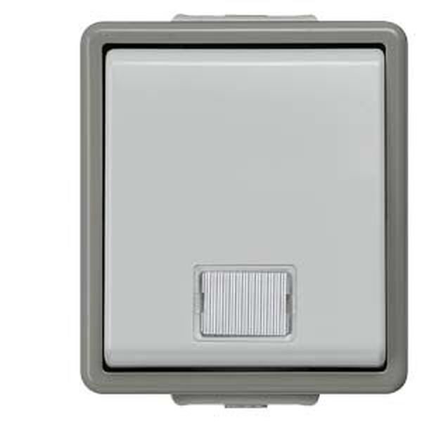 SIEMENS Kontrollschalter 5TA4710 f&uuml;r Wechselschaltung m. Fenster