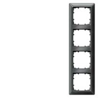 SIEMENS Rahmen 5TG2554-6 4fach carbon-metallic