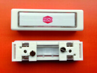 RENZ Klingeltaster LIRA 75x22mm verkehrsweiss