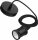 PHILIPS Deko-Anschlussleitung mit Fassung CORD modern E27 black 1CT EU