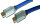 PROT HDMI-Kabel PHDMI S3 s/b Stoff-Mantel 3m