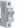 HAGER Leitungsschutzschalter MCN104 1polig C4A 6kA
