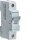 HAGER Leitungsschutzschalter MCN102 1polig C2A 6kA