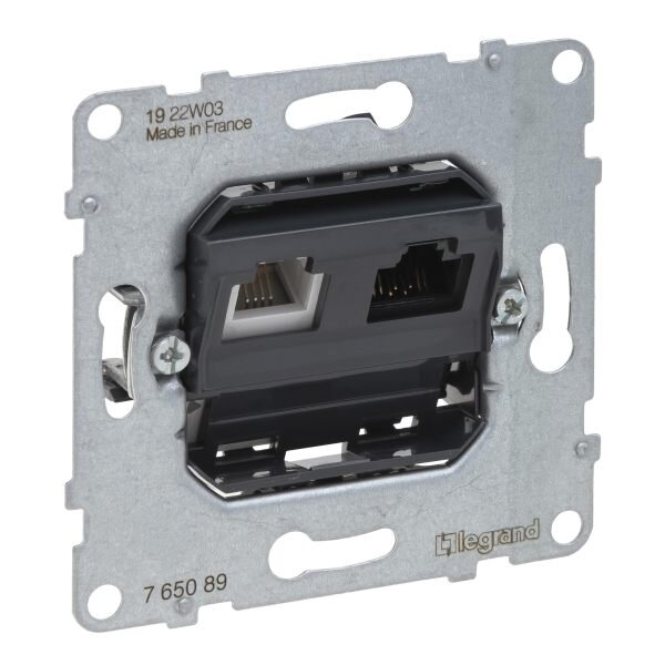 LEGRAND Einsatz SEANO Datendose RJ11+RJ45 Kat.6 UTP