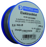 PROT Elektroniklot 2,0mm (Sn60 Pb40) PEL20 (250 g)