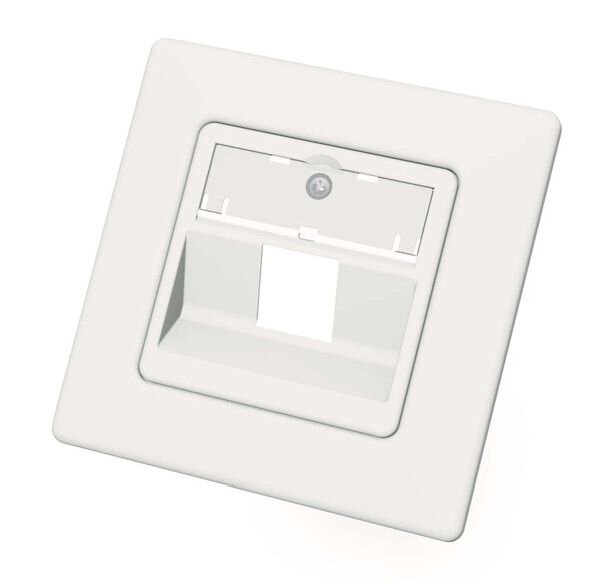 ZVK Datenanschlussdose preLink / fixLink SL leer 45&deg; U.P. 1fach