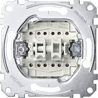 MERTEN Doppeltastereinsatz MEG31590000 2W 1-p. 10A AC...