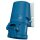 MENNEKES CEE-Wanddose TwinCONTACT 1341 16A3p 6H230V IP44