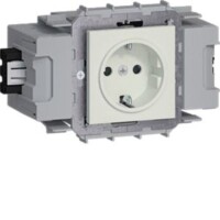 HAGER TEHALIT Steckdose GS10019016 1-f. Winsta...