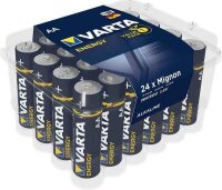 VARTA Batterie 04106 Energy AA Clear Valuepa (PK=24Stk)