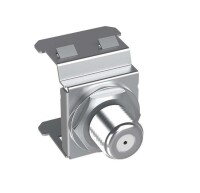 HomeWay Keystone Adapter Koaxial mit Koaxkupplung 6er Pack