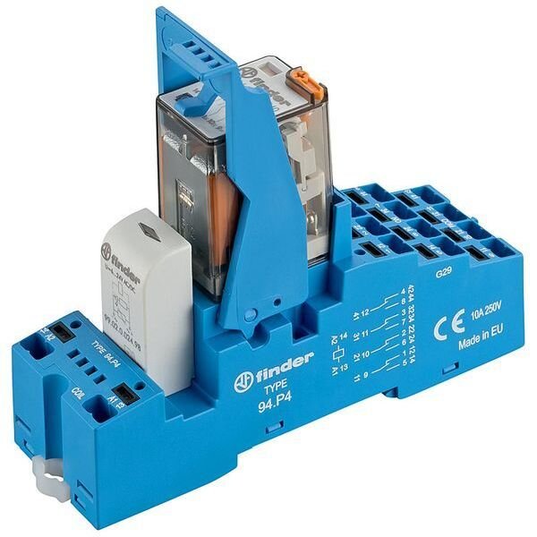 FINDER Koppelrelais 4W 7A Spule 230VAC
