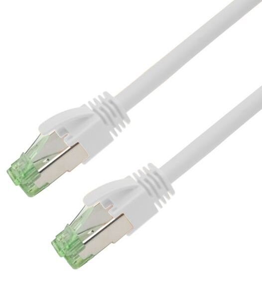 HighPatch Nambo Patchkabel Cat.6A wei&szlig; 4P26 TPE-LSZH S/FTP 2xRJ45 5m