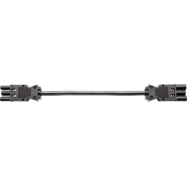 BACHMANN Verbindungskabel 375.053 GST18 1,0m schwarz