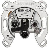 KATHREIN modem-Durchschleifdose ESM 42/G 3fach