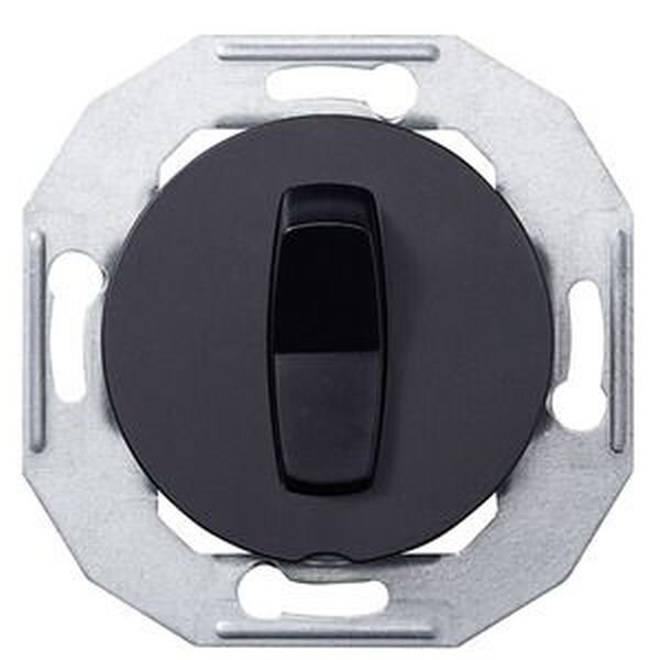 ELSO Taster WDE011202 mit Zentralplatte sw Renova
