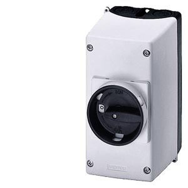 SIEMENS Isolierstoff-Aufbaugeh&auml;use 3RV1923-1CA00 IP55 mit N- und PE-Klemme