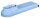 PROT Fu&szlig;leistensteckdose PFLSD 2fach wei&szlig;