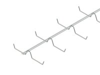 NIEDAX Deckenträger DT50.300DV W-Form verzinkt