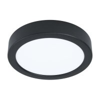 EGLO LED-Deckenleuchte LB24 Fueva 5 D:160mm schwarz 3000K