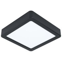 EGLO LED-Deckenleuchte LB24 Fueva 5 160x160mm schwarz 4000K