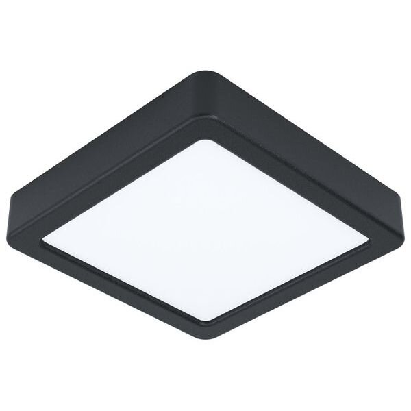 EGLO LED-Deckenleuchte LB24 Fueva 5 160x160mm schwarz 3000K