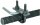 DEHN Armierungsklemme 308045 f. Rd 10mm u. Fl 30-40mm St/blank