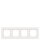 SIEMENS Rahmen 5TG1114-0 4fach titanweiss 303x90mm