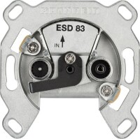 KATHREIN Breitband-Einzelanschlussdose ESD 83 2-Loch