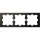 MERTEN Rahmen MEG40306534 D-Life Rahmen 3fach Anthrazit