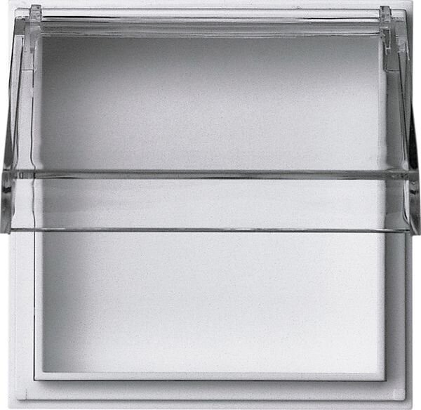 GIRA Adapterrahmen 040966 transparenter Klappdeckel TX_44 (WG UP) rw