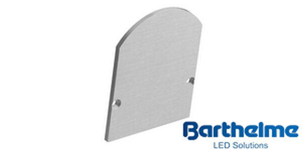 BARTHELME Endkappen-Set LB24 CATania 4040 halbru.Alu elox (PK=2Stk.)