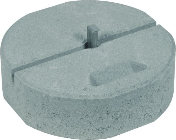DEHN Betonsockel B55 mit Griffmulde inkl. Keil (2Teile)