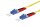 METZ CONNECT Patchkabel OpDAT LC-D/LC-D OS2 3,0m