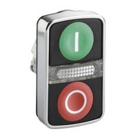 Schneider Electric Leucht-Doppeldrucktaster grün...
