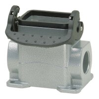 WALTHER Sockelgehäuse P711406MS 6polig 1xM20 53 mm...